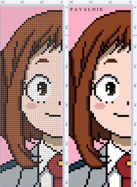 Pin By Reilly Jake Basto On Perler Art Anime Pixel Art Pixel Art