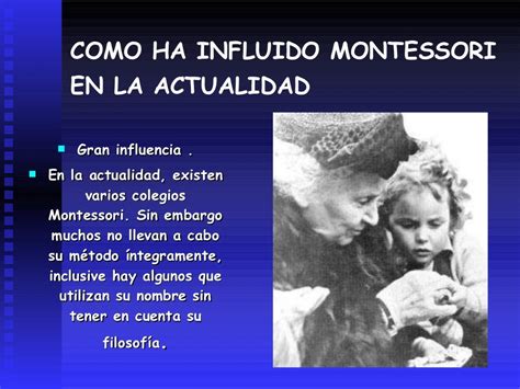 María Montessori Diapositivas