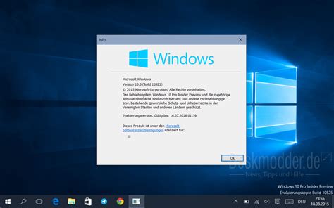 Galerie Windows 10 Insider Preview Build 10525 Deskmodderde