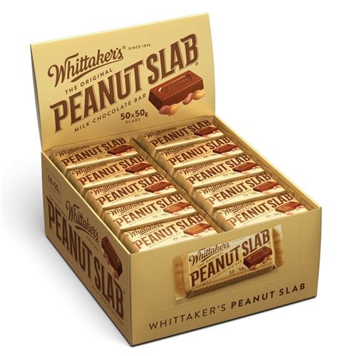 Whittakers Peanut Slab 50g At Mighty Ape Nz