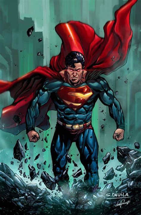 Man Of Steel Superman Dc Comics Colors V1 By Le0arts On Deviantart