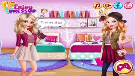 Juegos de vestir a barbie, y que no pertenecen a ninguna colecci�n de las que hay en el men� de la derecha. Elsa And Barbie Blind Date - YouTube