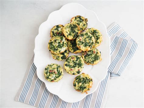 Mini Frittatas With Spinach And Bacon Recipe With Video Kitchen Stories