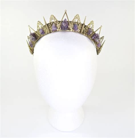 Obscura Amethyst Crown Queen Of The Ruins Collection By Etsy