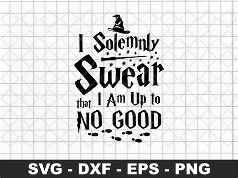 I Solemnly Swear Harry Potter SVG