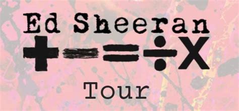 Ed Sheeran Tour Dates For 2022 Announced Hits At Lengthy Run