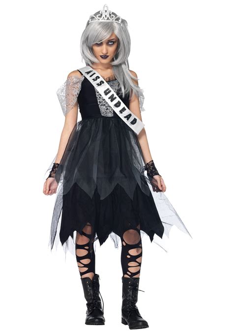 Teen Zombie Prom Queen Costume Halloween Costume Ideas 2019