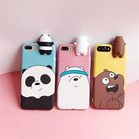 For Apple Iphone Covers 3d Cute Stitch Cartoon Wallet Soft Silicone