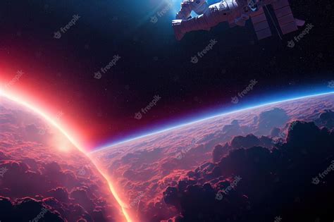 Premium Photo Star Eclipse Exoplanets And Astronauts In Deep Space
