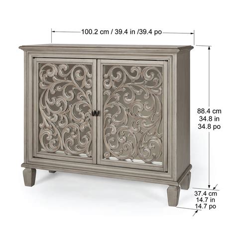 Pike And Main Hermione Grey Accent Console Costco Uk