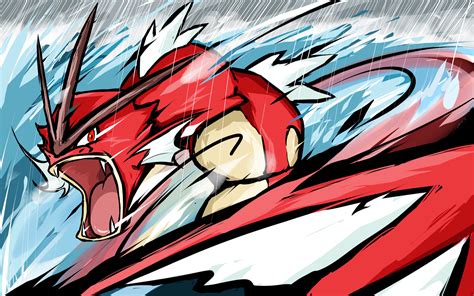 Ishmam Pokémon Gyarados Anime Deviantart Video Games Video Game