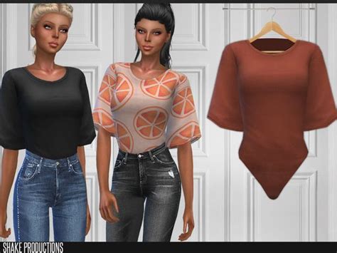 The Sims 4 Shakeproductions 163 Bodysuit Sims 4 Mods Clothes Sims