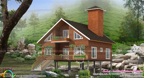 Small Wood Home Design Kerala Home Design And Floor Plans 8000 Houses