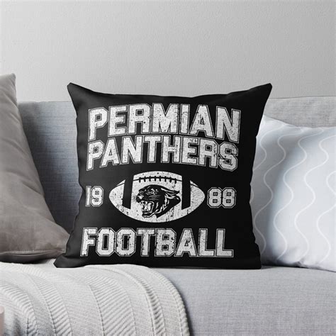 Permian Panthers 1988 Football Friday Night Lights Throw Pillow For