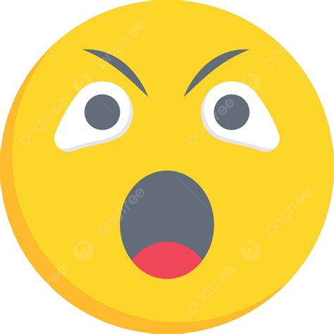 Emoji Angry Frustrated Emoticon Vector Angry Frustrated Emoticon Png