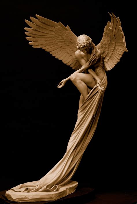 Photo Gallery Sculptor Benjamin Victor S Work Recently He Finished The Angel Which Went On