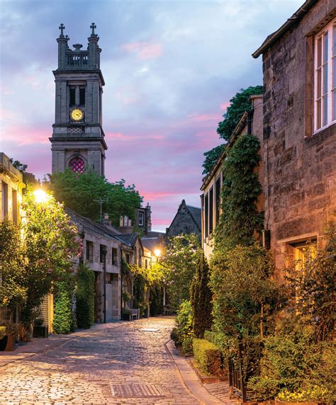 The Historic Scottish City Of Edinburgh