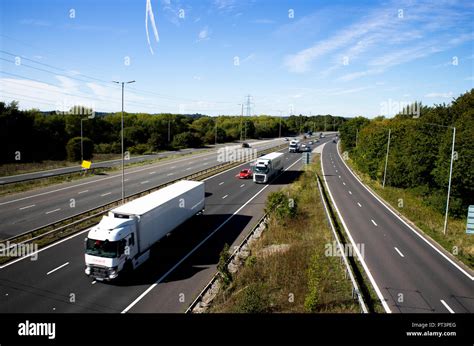 M4 Motorway Junction Stock Photos And M4 Motorway Junction Stock Images