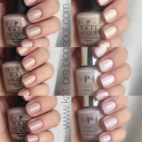 Opi Neutrals Swatches And Reviews Kait Bre