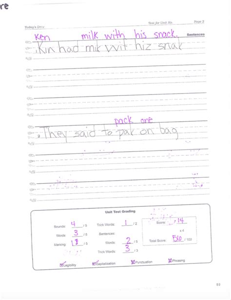 Fundations Writing Paper Grade 2 Fundations® Large Writing Grid 2