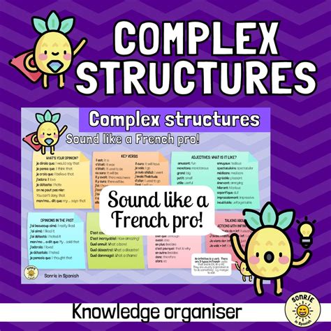 Complex Structures Key Stage 3 Sound Like A French Pro Grammar And