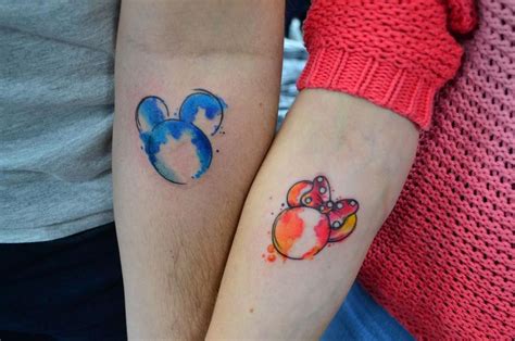 100 Disney Couple Tattoos That Prove Fairy Tales Are Real Matching