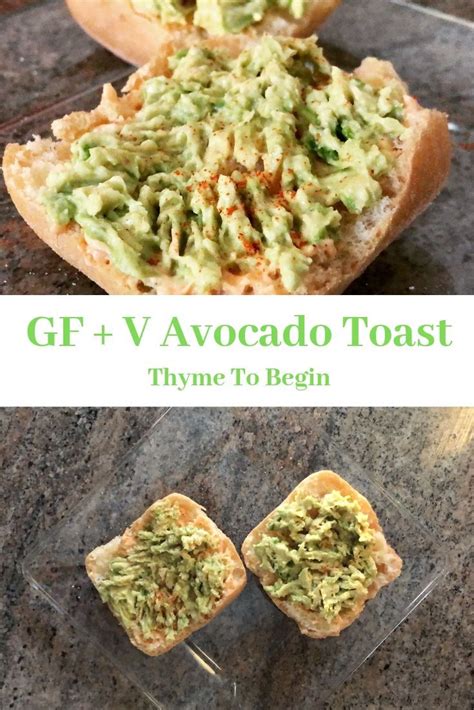 Gluten Free And Vegan Avocado Toast Check Out Thymetobegin For More
