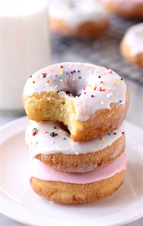 Einfache Backrezepte Cake Mix Donuts Recipe Homemade Donuts Recipe