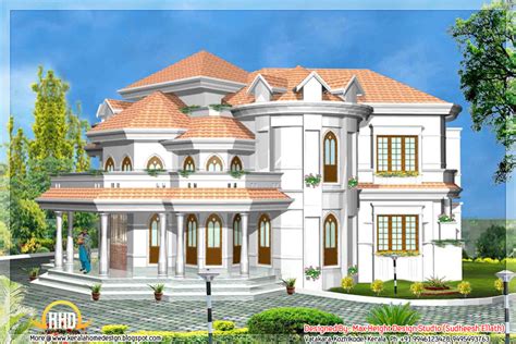5 Kerala Style House 3d Models Kerala Home Design And
