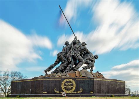 Iwo Jima Marine Corps War Memorial Photograph By Jerry Fornarotto