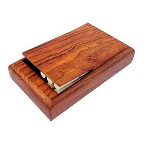 Handmade Wooden Pocket Cigarette Case Holder Etsy