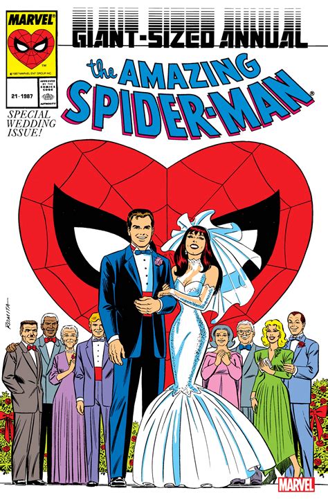 SPIDER MAN And MARY JANEs Wedding To Get Facsimile Edition Treatment Th Dimension Comics