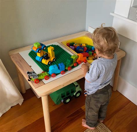 Ikea Hack Lego Table How To Diy A Fun And Simple Duplo Table