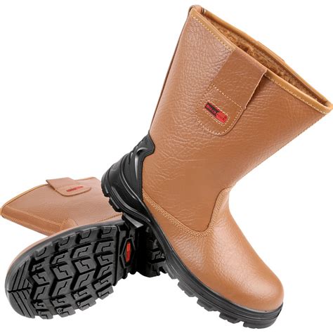 Safety Rigger Boots Size 11 Tan Toolstation