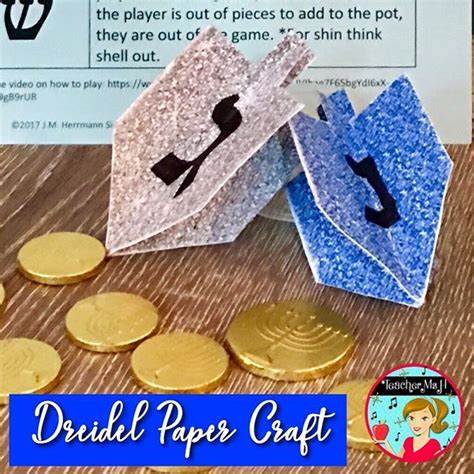 This Paper Dreidel Craft Is A Lot Of Fun For My Students Use It As