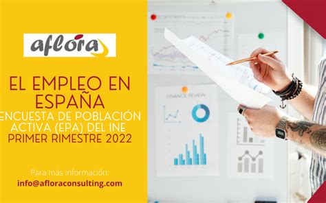 El Empleo En EspaÑa Encuesta PoblaciÓn Activa Del Ine Aflora Consulting