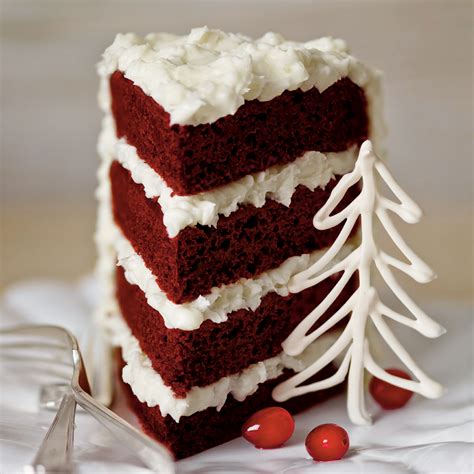 Find more cake and baking recipes at bbc good food. Red Velvet Cake & Coconut-Cream Cheese Frosting Recipe - 1 ...