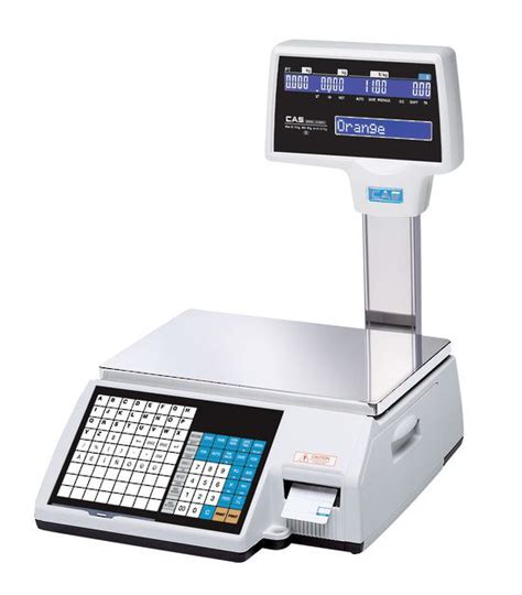 Cas Ct100 Weighing Scale With Ticketreceipt Printer Optional Cash