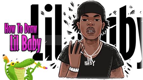 Lil Baby Sketch Lil Baby Cartoon Wallpapers Top Free Lil