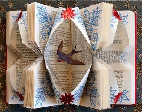 These Altered Books Are Amazing Most Of These Pages Were Just Folded