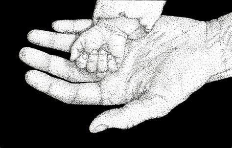 Stippled Hands Got From A Photo Reference Found On The Int Flickr