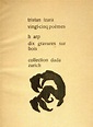 Frontispiece in the book Vingt-Cinq poemes by Tristan Tzara (Zurich ...