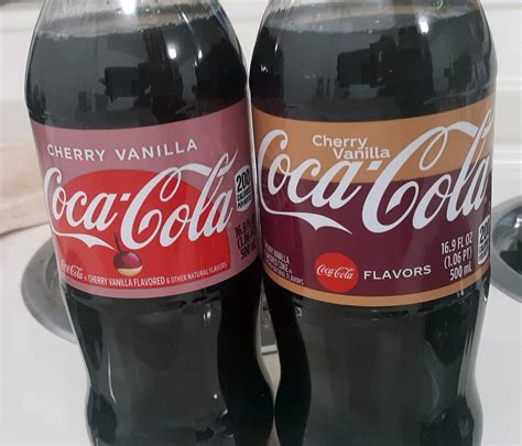 Why Does Cherry Vanilla Coke New Graphics Look Like Peanut Butter And