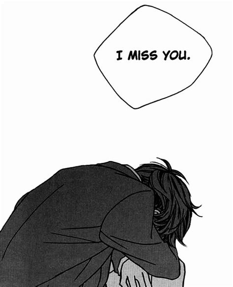 I Miss You Via Tumblr Gambar Gambar Manga Gambar Anime