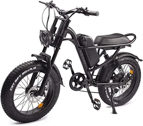 Amazon Com W V Electric Bike Fat Tire Bicycle Ah Battery