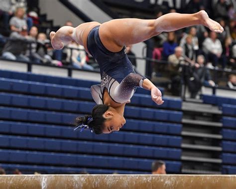 Women S Gymnastics Wins Quad Meet Image Penn State S Ava