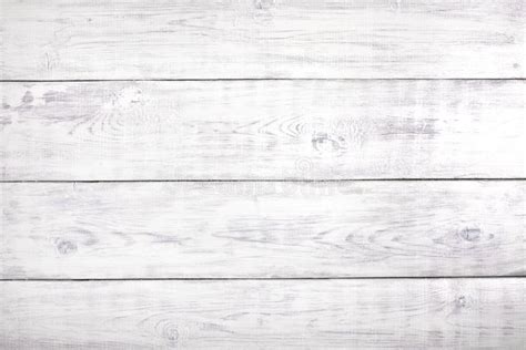 Old White Wood Background Rustic Wooden Surface With Copy Space Stock