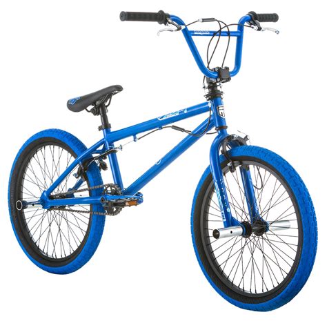 20″ Mongoose Boys Rive Bmx Freestyle Bike Blue Mongoose Bikes