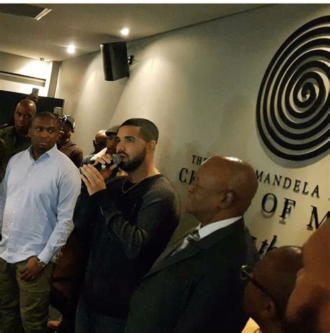 Drake Is In South Africa The Rapper Visited The Nelson
