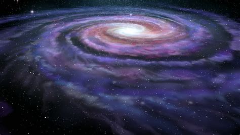 Spiral Galaxy Milky Way Stock Footage Video 100 Royalty Free 3572225